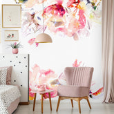 Watercolor Floral Flowers  Wallpaper